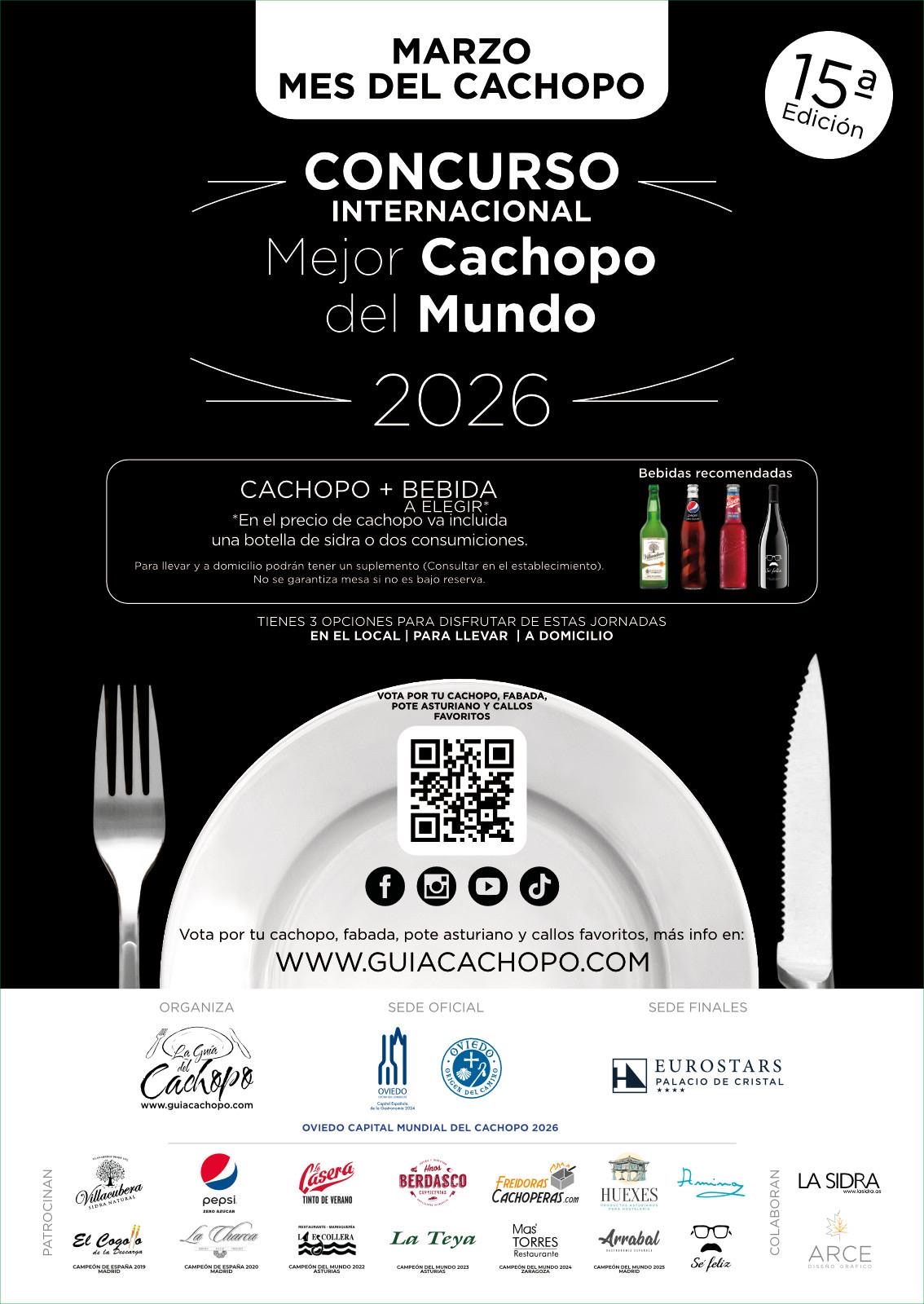 Concurso Internacional Mejor Cachopo del Mundo 2026